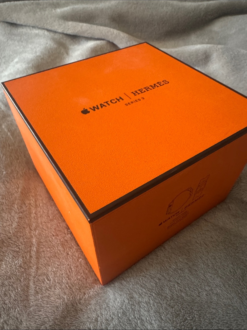 Series 7 Hermes Orange Gift Box Only